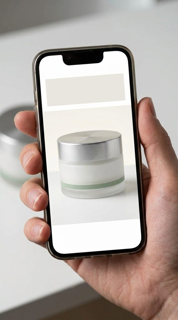 Phone showing a mobile hero